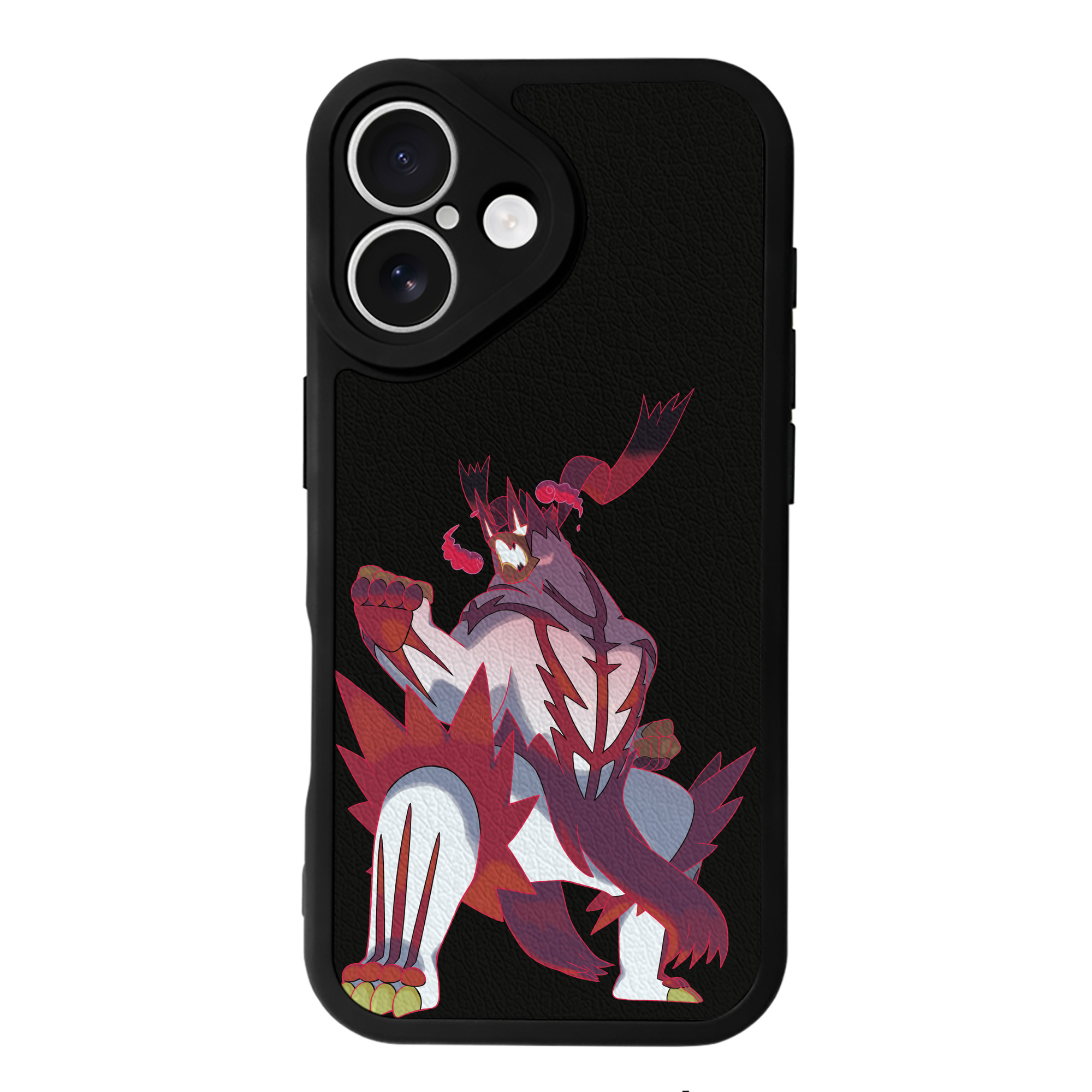 （画像用） ポケットモンスター Pokémon 【iPhone 16シリーズ対応】シリコンスマホケース（レザー調） 材質：シリコン